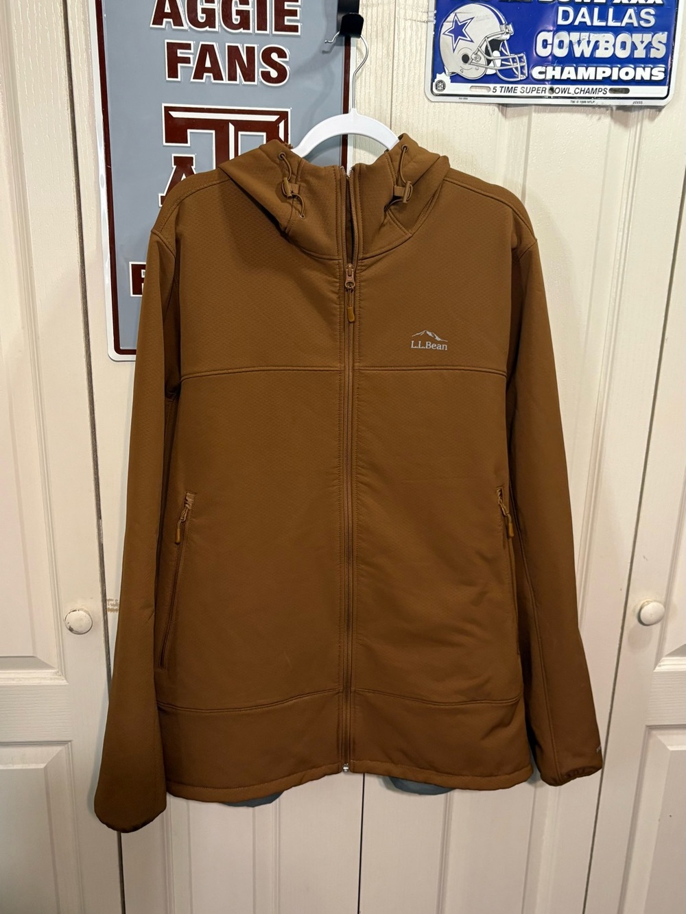 L.L. Bean Men's Stormfleece Pro BHooded Full-Zip Jacket